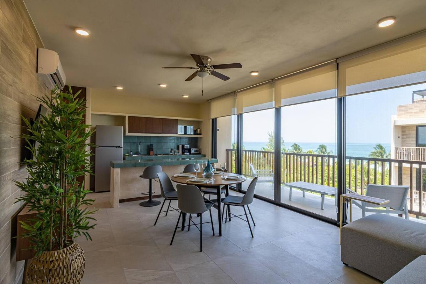 Penthouse Con Alberca Privada Y Hermosas Vistas Al Mar - A301 Isla Holbox Dış mekan fotoğraf