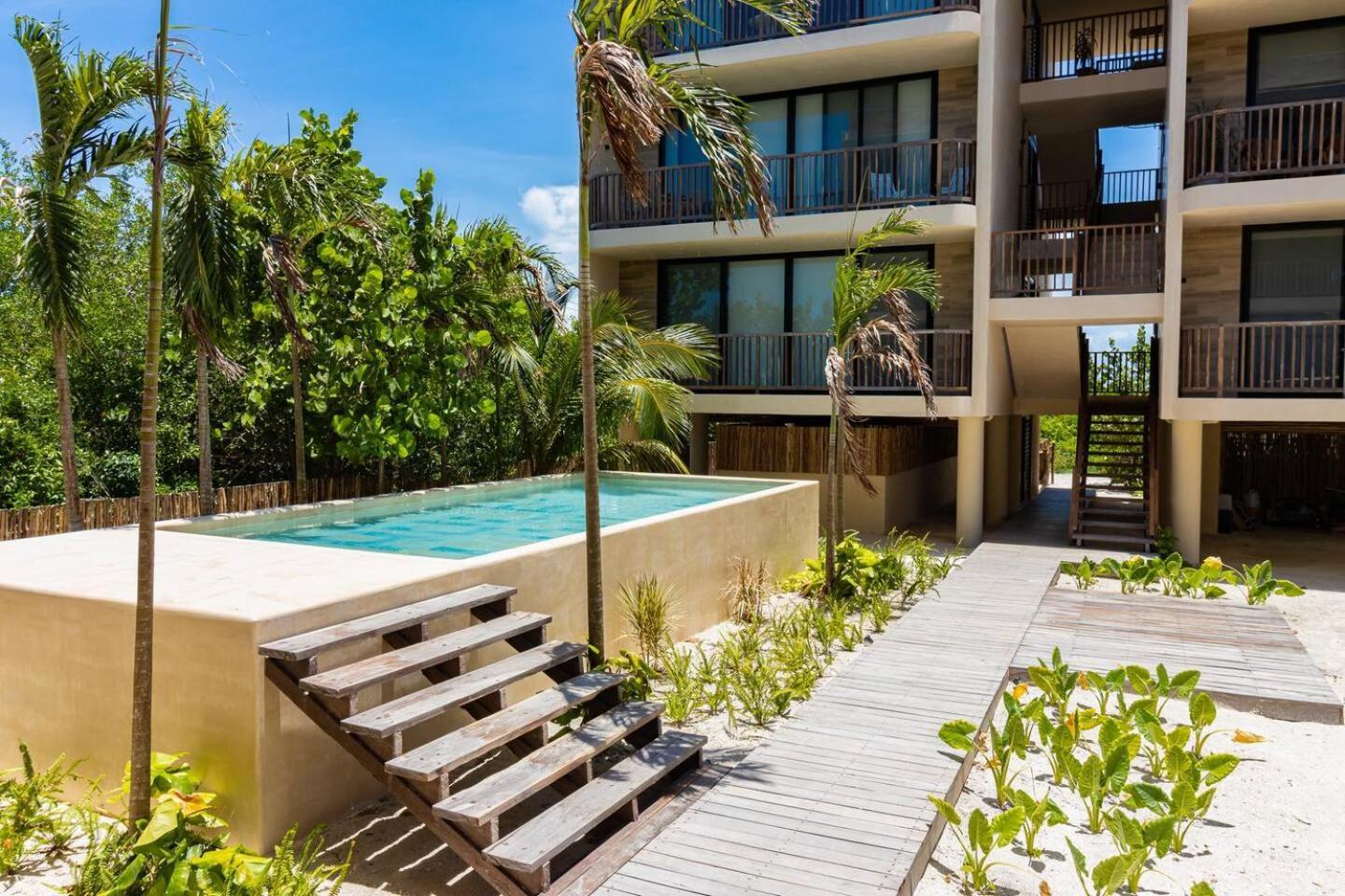 Penthouse Con Alberca Privada Y Hermosas Vistas Al Mar - A301 Isla Holbox Dış mekan fotoğraf