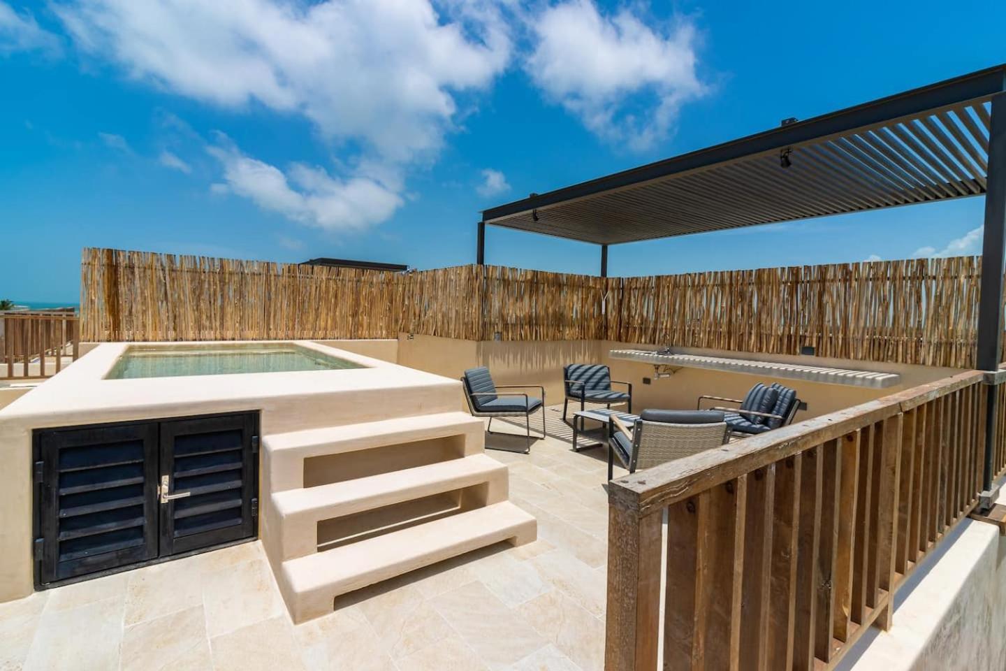 Penthouse Con Alberca Privada Y Hermosas Vistas Al Mar - A301 Isla Holbox Dış mekan fotoğraf