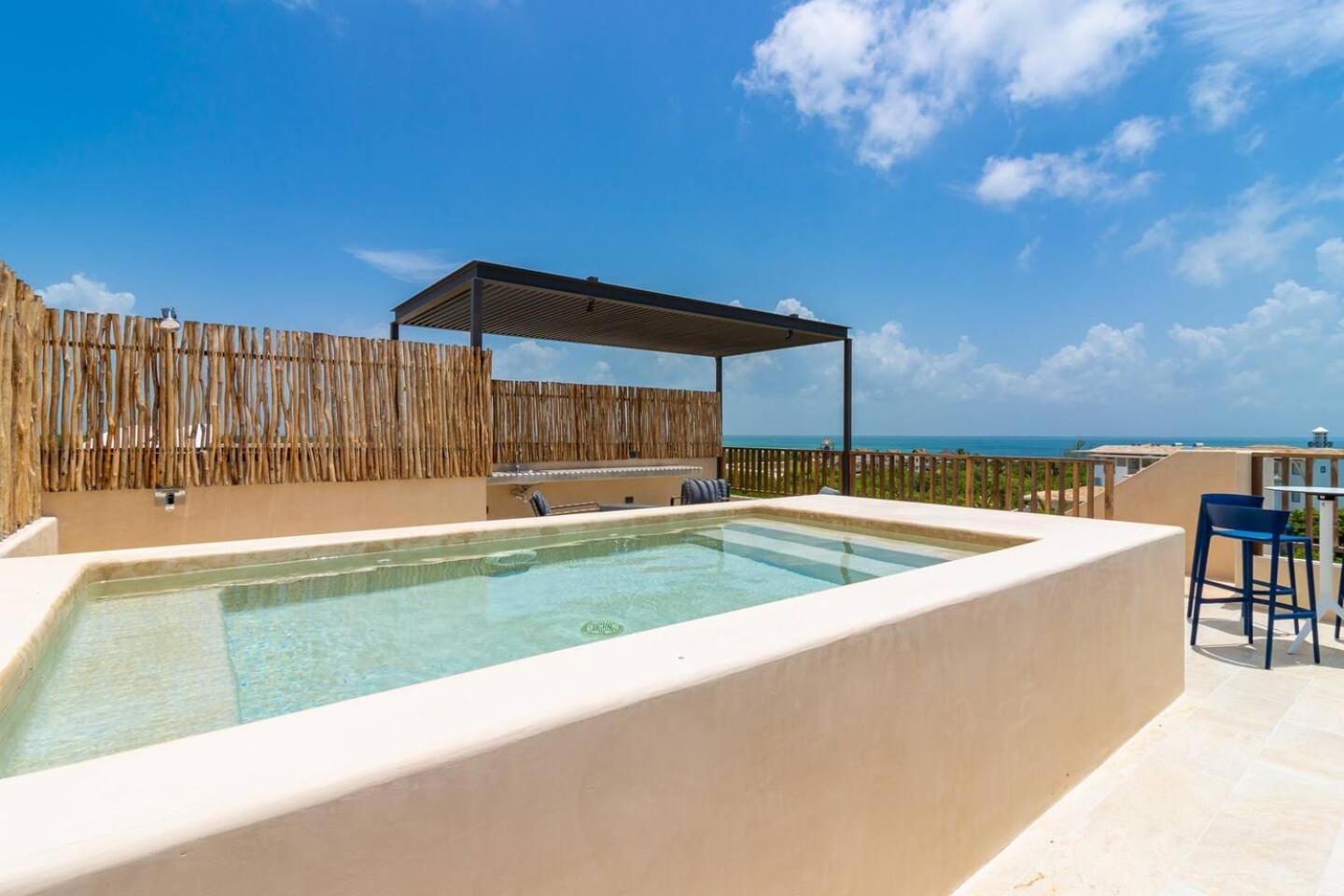 Penthouse Con Alberca Privada Y Hermosas Vistas Al Mar - A301 Isla Holbox Dış mekan fotoğraf