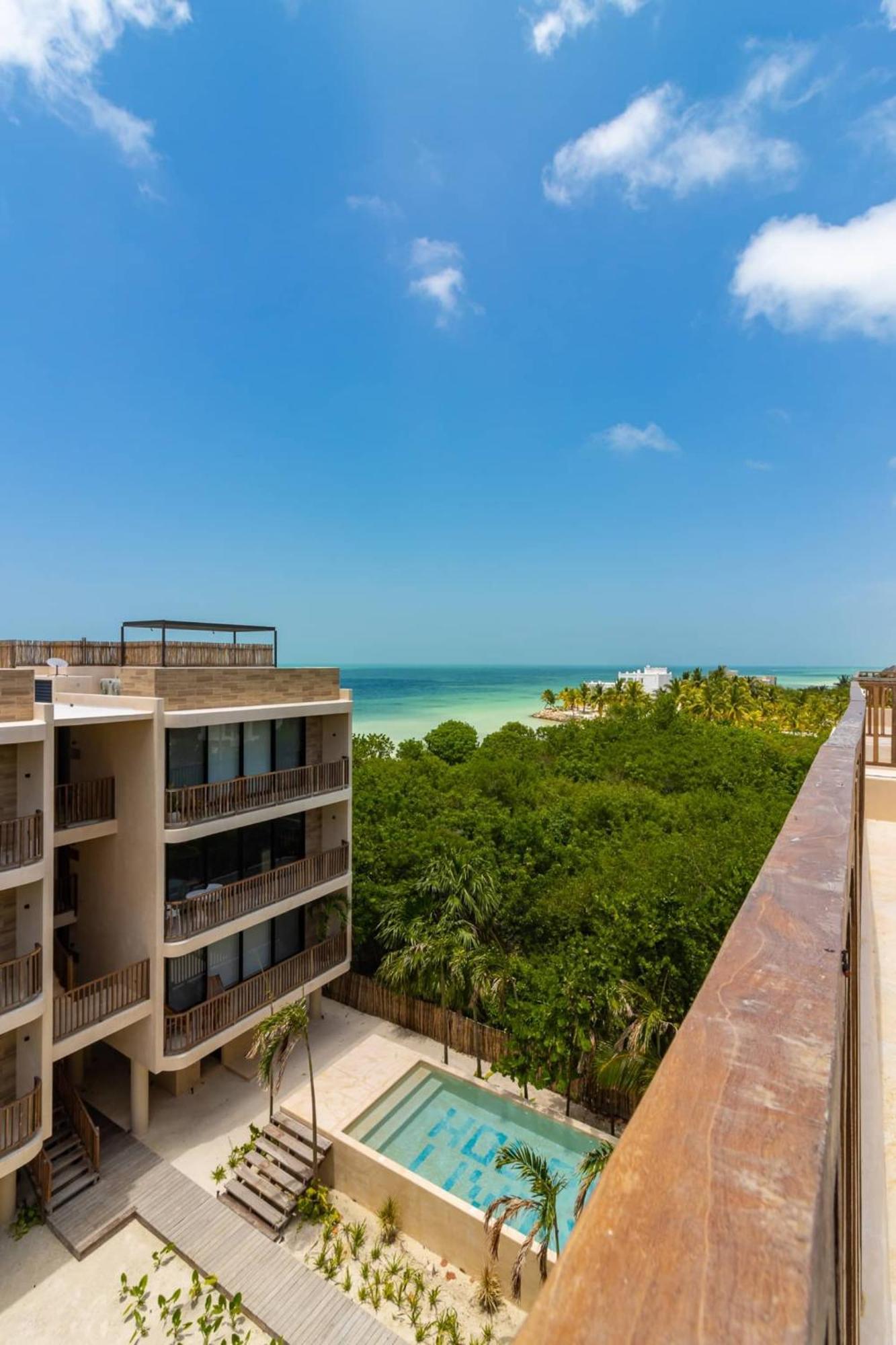 Penthouse Con Alberca Privada Y Hermosas Vistas Al Mar - A301 Isla Holbox Dış mekan fotoğraf